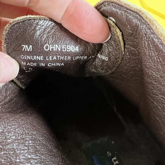 L.L. Bean Boots Women's 7M Leather‎ Chukka Suede Snow Winter Ankle Boots - Picture 7 of 7